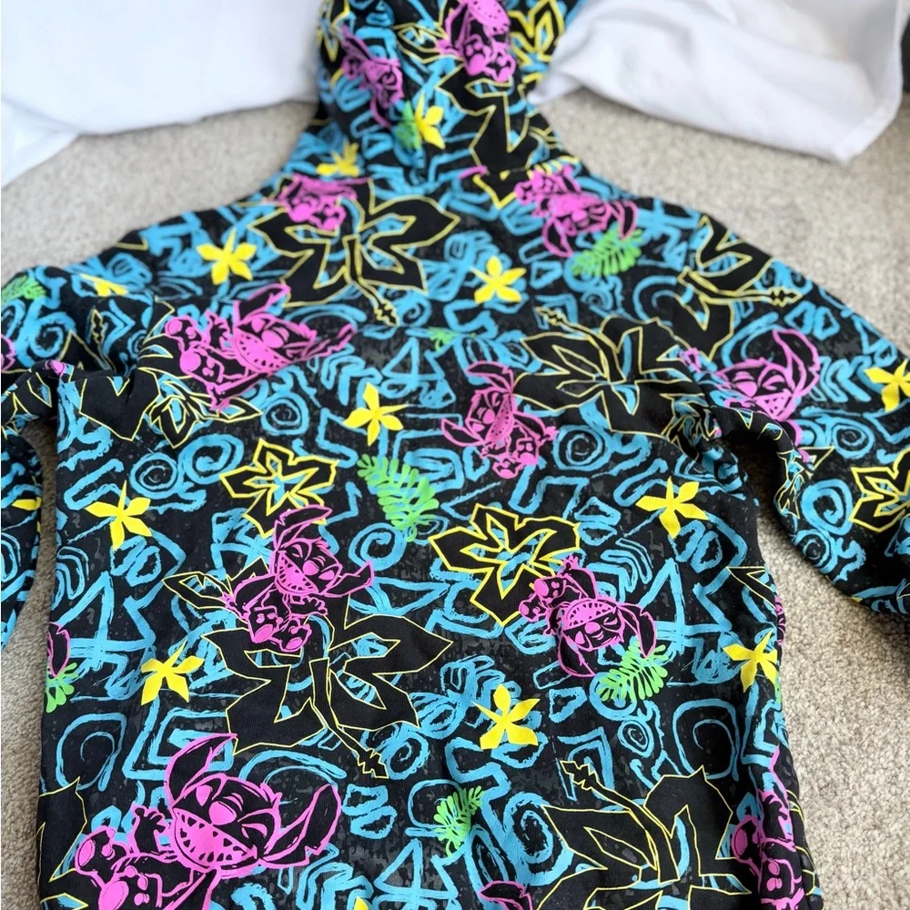 Disney Space traveler Stitch Hoodie size YL (11/12)